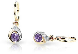 Cutie Jewellery Gyermek fülbevaló C1898-10-X-1 lila