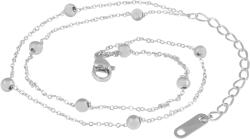 Troli Modern acél bokalánc Cube Silver