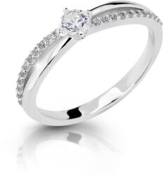 Cutie Jewellery Z6728-2837-10-X-2 finoman csillogó gyűrű 58 mm