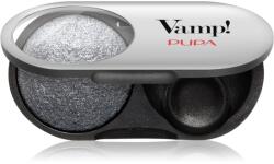 PUPA Vamp! Radiant Baked Eyeshadow дълготрайни сенки за очи с блясък цвят 308 Anthracite Grey - WET & DRY 1 гр