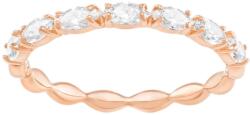 Swarovski Aranyozott csillogó gyűrű VITTORE MARQUISE 5366571 58 mm