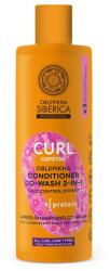 Natura Siberica Fehérjés hajmosó kondicionáló 2 az 1-ben göndör és hullámos hajra Curl Control (Conditioner Co-Wash 2-in-1) 400 ml