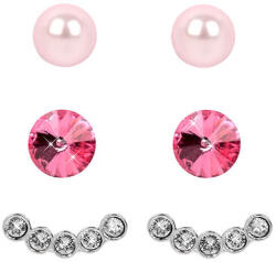 Levien Ear Cuff Ear Cuff 4in1 fülbevaló szett Rose Rosaline