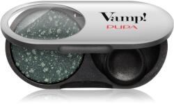 PUPA Vamp! Radiant Baked Eyeshadow дълготрайни сенки за очи с блясък цвят 304 Woodland Green - GEMS 1 гр
