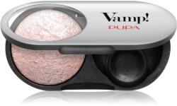 PUPA Vamp! Radiant Baked Eyeshadow fard de culoare vibranta si lunga durata culoare 208 Ballerina Pink - WET & DRY 1 g