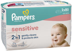 Pampers Sensitive nedves törlőkendő 2x80 - 160 db