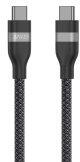 Anker USB-C to USB-C Cable (3ft, 240W, Upcycled-Braided) Black A82E2H11