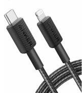 Anker 322 USB-C to Lightning adatkábel, 0.9m, fekete A81B5G11