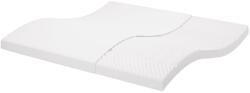vidaXL fehér 7 zónás 20 ILD keménységű habmatrac 200 x 200 cm 9.5 kg (356359VidaXL)