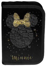 PASO Disney - Minnie kihajtható tolltartó - arany-fekete (DM24CC-P001BW) (DM24CC-P001BW)