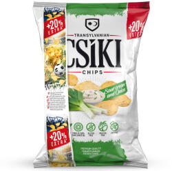 Csíki Sör Manufaktúra csipsz 125g+20% hagymás-tejfölös gluténmentes
