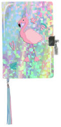 Paso Flamingós Hologrammos kulcsos napló A5/96 lap - Flamingo (PP26FL-3555) (PP26FL-3555)