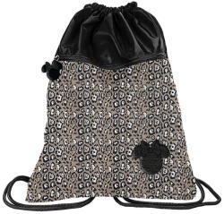 PASO BeUniq Minnie Mouse zsinóros hátizsák, tornazsák - Párduc mintás (DM23NN-713)