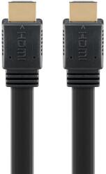  HDMI 2.1 lapos kábel 8K/60Hz 48Gbit/s Ethernet fekete 2m 77135 (77135)