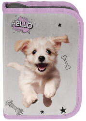 PASO Kutyás kihajtható tolltartó - Hello Puppie (PP26SZ-P001BW) (PP26SZ-P001BW)