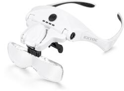 Extol Light szemüveg nagyítóval és megvilágítással, 3, 5×, USB töltés 43165