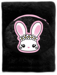 Paso BeUniq szőrmés napló - 14 x 21 cm - Rabbit Check (BU26ZJ-3682) (BU26ZJ-3682)