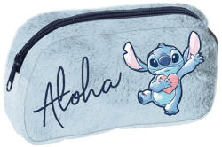 PASO Disney - Stitch szőrmés egyterű tolltartó - Blue Aloha (DS26UU-045) (DS26UU-045)