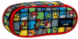 DERFORM Super Fun ovális tolltartó - Level up (P1ADF42) (P1ADF42)