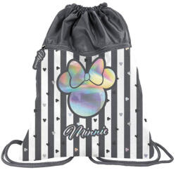 PASO BeUniq Minnie Mouse zsinóros hátizsák, tornazsák - Minnie Silver (DM22SS-713)