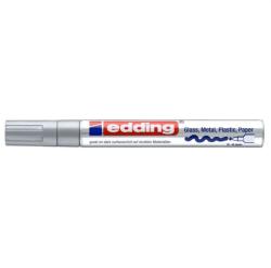 edding Marker lakkhatású Edding, Festék 750, Ezüst