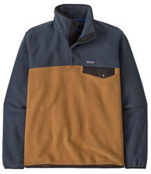 Patagonia M's LW Synch Snap-T P/O férfi pulóver L / barnásszürke