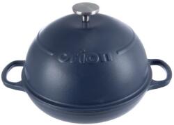 ORION Öntöttvas forma SMALT uni + fedél átmérője 26 cm, magassága 18 cm (120075)