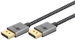 Oehlbach DisplayPort 2.1 Összekötő Ezüst/Fekete 1m 77444 (77444)