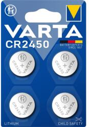 VARTA Lithium Coin CR2450 gombelem 4db 06450101404 (06450101404)
