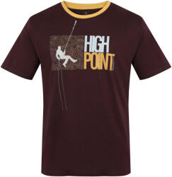 High Point Swift T-Shirt férfi póló XL / sötétlila