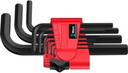 Wera 950/9 Hex-Plus 7 fekete belső hatlap hajlított csavarhúzó készlet 9 részes 05021737001 (05021737001)