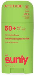 ATTITUDE Mineral Sunscreen Stick Sunly Kids SPF 50+ Watermelon Coco 60 g