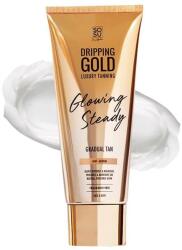 Dripping Gold Glowing Steady crema autobronzanta pentru bronzare treptata Light - Medium 200 ml