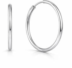 Soliter Brilio Silver Cercei din argint cercuri 431 001 0300 04 3 cm