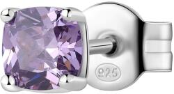 Brosway Cercel single stilat din argint cu zirconi Fancy FMP07