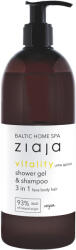 Ziaja Baltic Home Spa Vitality gel de duș pentru față, corp și păr 500 ml