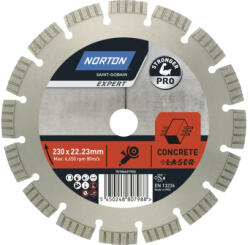 Norton Disc diamantat pentru beton Norton Expert Pro Ø230x22, 23mm (70184631902)
