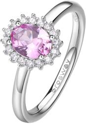 Brosway Inel elegant din argint Fancy Vibrant Pink FVP73 50 mm