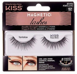 KISS Magnetic Lashes gene de aplicare pe linia magnetică 04 Tantalize 1 pereche