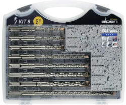 Alpen Burghie beton SDS-plus Alpen Ø6-12 mm, set 8 piese (80704100100) Burghiu
