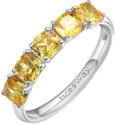 Brosway Inel elegant din argint Fancy Energy Yellow FEY14 52 mm