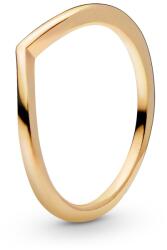 Pandora Inel Minimalist placat cu aur Shine168742C00 56 mm