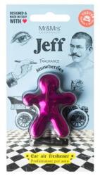 Mr&Mrs Fragrance Jeff Chrome Strawberries (Pink) parfum pentru masina