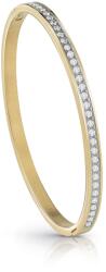 Guess Brățară solidă placată cu aur cu cristale Color My Day JUBB02248JWYG 5, 7 x 4, 8 cm - S