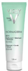 Vichy Normaderm 3 in 1 Mască Faciala pentru Exfoliere 125ml Masca de fata