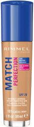 Rimmel Fond de ten hidratant Match & Perfect foundation. 101 Classic Ivory