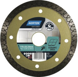 Norton Disc debitare pentru gresie și faianță Norton Expert Pro Ø115x22, 3 (70184632409)