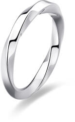S'Agapõ S`Agapõ Inel elegant din oțel For Love SFV45 56 mm