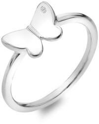 Hot Diamonds Inel fermecător de argint cu fluture Flutter DR254 50 mm