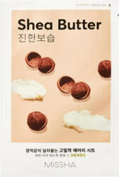 Missha Airy Fit Shea Butter masca de celule cu efect hidrantant si hranitor 19 g Masca de fata